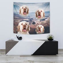 Load image into Gallery viewer, Cute Clumber Spaniel Print Tapestry-Free Shipping
