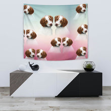 Load image into Gallery viewer, Brittany dog Print Tapestry-Free Shipping