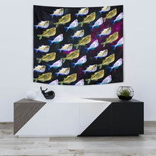 Load image into Gallery viewer, Common Hatchetfish Print Tapestry-Free Shipping