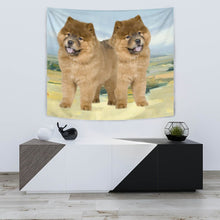 Load image into Gallery viewer, Chow Chow Dog Print Tapestry-Free Shipping