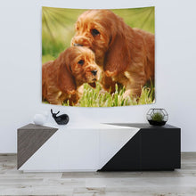 Load image into Gallery viewer, Cute Cocker Spaniel Puppy Print Tapestry-Free Shipping