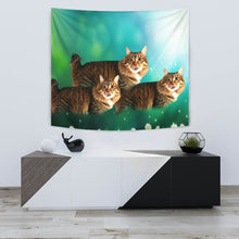 Load image into Gallery viewer, Cute American Bobtail Cat Print Tapestry-Free Shipping