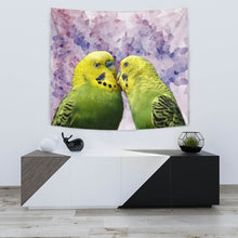 Load image into Gallery viewer, Budgerigar Parrot Print Tapestry-Free Shipping