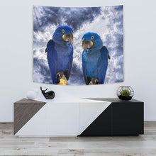 Load image into Gallery viewer, Cute Hyacinth Macaw Print Tapestry-Free Shipping