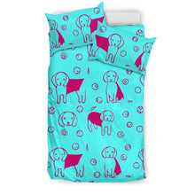 Load image into Gallery viewer, Cute Beagle Dog With Bolls Print Bedding Set-Free Shipping