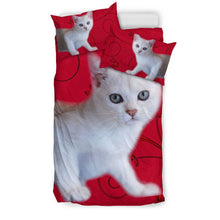 Load image into Gallery viewer, Burmilla Cat Print Bedding Set-Free Shipping