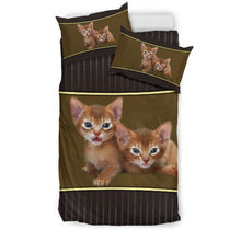 Load image into Gallery viewer, Cute Abyssinian Cat Print Bedding Set-Free Shipping