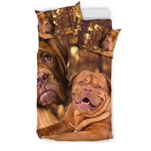 Load image into Gallery viewer, Cute Bordeaux Mastiff Print Bedding Set- Free Shipping