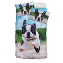 Load image into Gallery viewer, Boston Terrier Print Bedding Set- Free Shipping