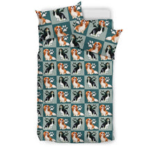 Load image into Gallery viewer, Cavalier King Charles Spaniel Pattern Print Bedding Set-Free Shipping