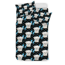 Load image into Gallery viewer, Cute Maltese Dog Pattern Print Bedding Set-Free Shipping