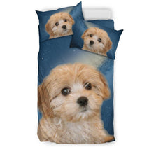Load image into Gallery viewer, Cavapoo Dog Print Bedding Set- Free Shipping