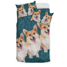 Load image into Gallery viewer, Cardigan Welsh Corgi Dog Pattern Print Bedding Set-Free Shipping