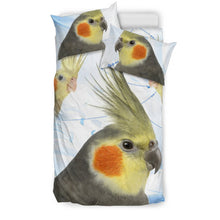 Load image into Gallery viewer, Cockatiel Parrot Print Bedding Sets-Free Shipping