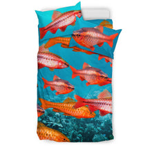 Load image into Gallery viewer, Cherry Barb Fish Print Bedding Set-Free Shipping