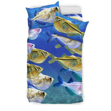 Load image into Gallery viewer, Common Hatchetfish Print Bedding Set-Free Shipping