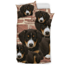 Load image into Gallery viewer, Cute Entlebucher Mountain Dog Print Bedding Set- Free Shipping