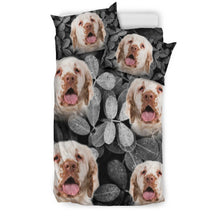 Load image into Gallery viewer, Cute Clumber Spaniel Dog Print Bedding Set- Free Shipping