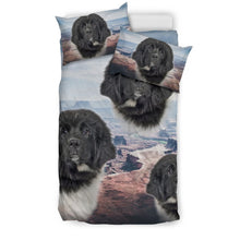 Load image into Gallery viewer, Cute Newfoundland Dog Print Bedding Set- Free Shipping