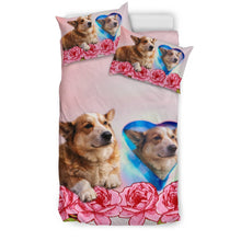 Load image into Gallery viewer, Cardigan Welsh Corgi Heart Print Bedding Sets-Free Shipping