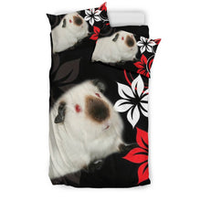 Load image into Gallery viewer, Cute Himalayan guinea pig Print On Black Bedding Sets-Free Shipping