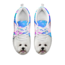 Load image into Gallery viewer, Cute Bichon Frise Print Sneakers For Women- Free Shipping-For 24 Hours Only
