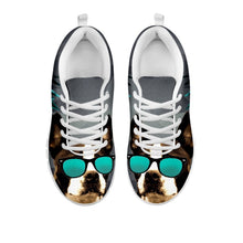 Load image into Gallery viewer, Boston Terrier With Glasses Print Sneakers For Women- Free Shippping-For 24 Hours Only