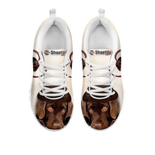 Load image into Gallery viewer, Cute Chocolate Labrador Print Running Shoes For Women-Free Shipping- For 24 Hours Only