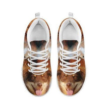 Load image into Gallery viewer, Cute English Shepherd Print Running Shoes For Women- Free Shipping-For 24 Hours Only
