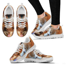 Load image into Gallery viewer, Cute English Shepherd Print Running Shoes For Women- Free Shipping-For 24 Hours Only