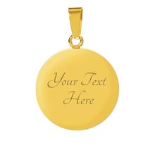 Load image into Gallery viewer, " I Love My Cat" Black Print Circle Pendant Luxury Bangle-Free Shipping