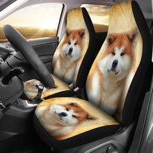 Load image into Gallery viewer, Akita Dog Print Car Seat Covers- Free Shipping