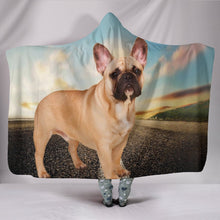 Load image into Gallery viewer, Cute French Bulldog Hooded Blanket-Free Shipping