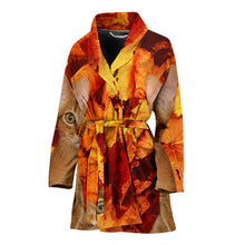 Load image into Gallery viewer, Abyssinian Cat Print Women's Bath Robe-Free Shipping