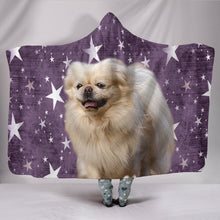 Load image into Gallery viewer, Cute Pekingese Dog Print Hooded Blanket-Free Shipping
