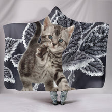Load image into Gallery viewer, Cute American Bobtail Cat Hooded Blanket-Free Shipping