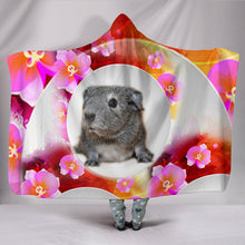 Load image into Gallery viewer, Cute Guinea pig Print Hooded Blanket-Free Shipping