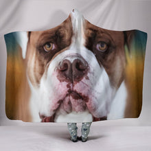 Load image into Gallery viewer, Bulldog Print Hooded Blanket-Free Shipping