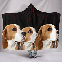 Load image into Gallery viewer, Cute Beagle Dog 3D Print Hooded Blanket-Free Shipping