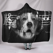 Load image into Gallery viewer, Cute Beagle Print Hooded Blanket-Free Shipping