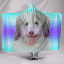 Load image into Gallery viewer, Coton de Tulear Dog Print Hooded Blanket-Free Shipping