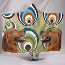 Load image into Gallery viewer, Cute Golden Retriever Print Hooded Blanket-Free Shipping