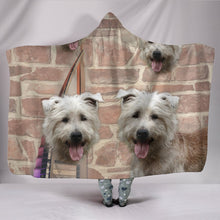 Load image into Gallery viewer, Cute Glen Of Imaal Terrier Print Hooded Blanket-Free Shipping