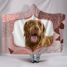 Load image into Gallery viewer, Chesapeake Bay Retriever dog Print Hooded Blanket-Free Shipping