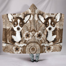 Load image into Gallery viewer, Cute Chihuahua Print Hooded Blanket-Free Shipping