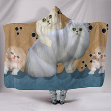 Load image into Gallery viewer, Cute Persian cat Hooded Blanket-Free Shipping