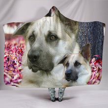 Load image into Gallery viewer, Cute Chinook Dog Print Hooded Blanket-Free Shipping
