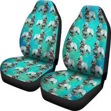 Load image into Gallery viewer, Afghan Hound Dog Pattern Print Car Seat Covers-Free Shipping