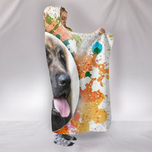 Load image into Gallery viewer, Colorful Leonberger Dog Print Hooded Blanket-Free Shipping