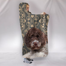 Load image into Gallery viewer, Cute Lagotto Romagnolo Dog Print Hooded Blanket-Free Shipping